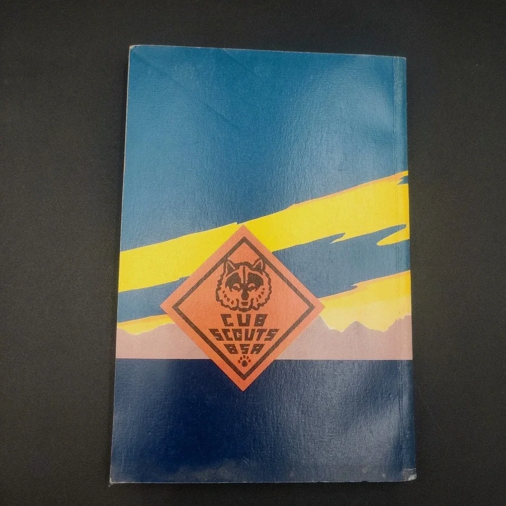 1954 Wolf Cub‎ Scout Handbook Book Paperback VTG Educational B10.1GA3405
